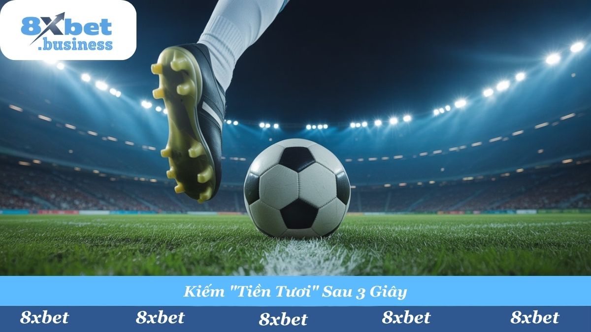 Chỉ cần 3 giây sau tiếng còi khai cuộc để biết kết quả vé cược Kick-off của bạn.