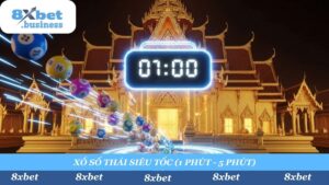 Trải nghiệm "hàng lạ" Xổ Số Thái 8xbet – "chốt số" theo phong cách "xứ Chùa Vàng". Giao diện độc đáo, quay thưởng "siêu tốc" 1 phút, 5 phút, "xanh chín" 24/7.